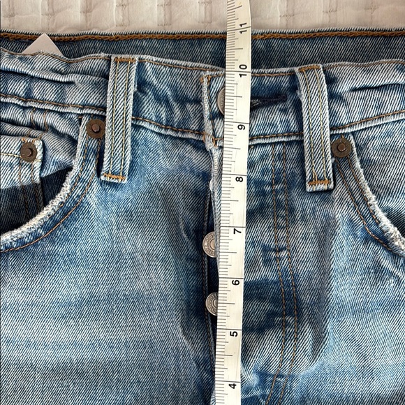 Levi’s 501 Distressed Skinny Jeans with Button Fly, size 26 - Picture 13 of 15